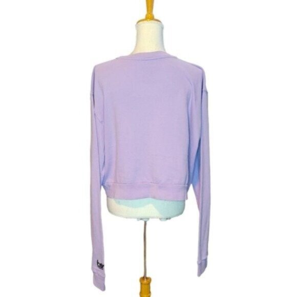 BSR By Samii Ryan Isn't It Lovely Daisy Print Sweatshirt In Lavendar Size Medium - Picture 4 of 6
